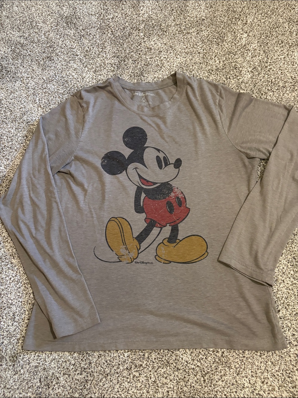 Vintage style Mickey Mouse long sleeve t-shirt from Disney World